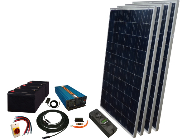 12V - Off Grid Solar Kits with Batteries - Sunshine Solar - Sunshine ...