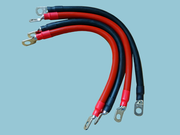 Flexible Battery Cables - 35mm sq Custom Made with Lugs - Sunshine