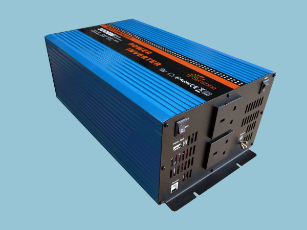 Power inverter modified sine wave 3000 Watt 24V with charger 5A