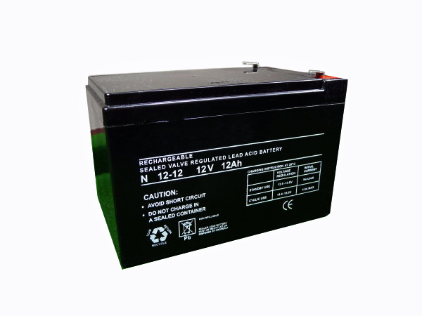 12Ah - 12V Sealed Lead Acid Battery - Sunshine Solar