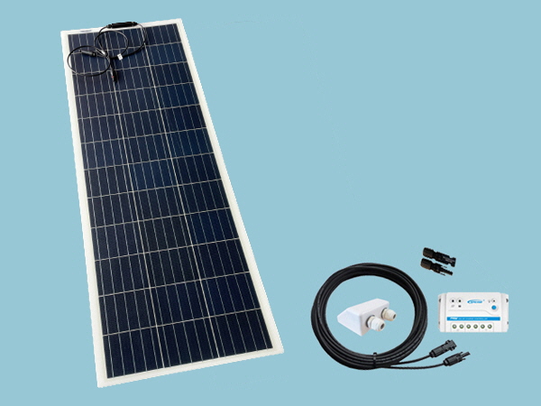 150W Sunshine Flexible Solar Panel Kit - Slimline