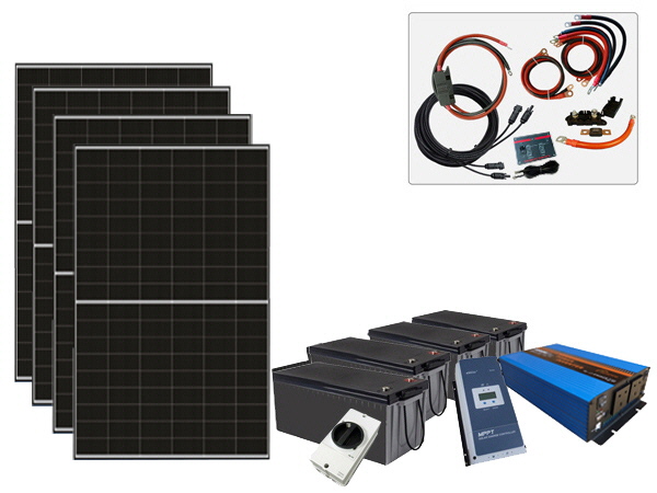 1800W - 24V Off Grid Solar Kit - Power Inverter