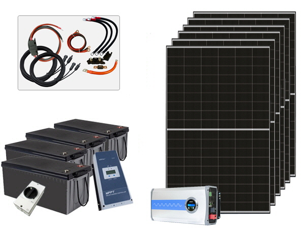 2700W - 48V Off Grid Solar Kit - Power Inverter