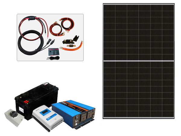 450W - 12V Off Grid Solar Kit - Power Inverter