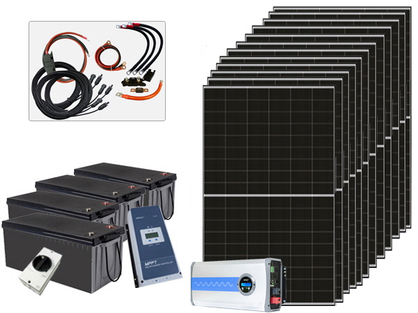 5400W - 48V Off Grid Solar Kit - Power Inverter