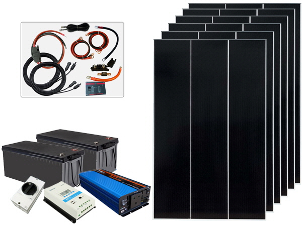 780W - 24V Off Grid Solar Kit - Power Inverter