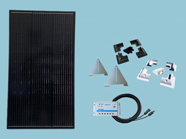 150W Sunshine Solar Caravan Motorhome & Boat Kit