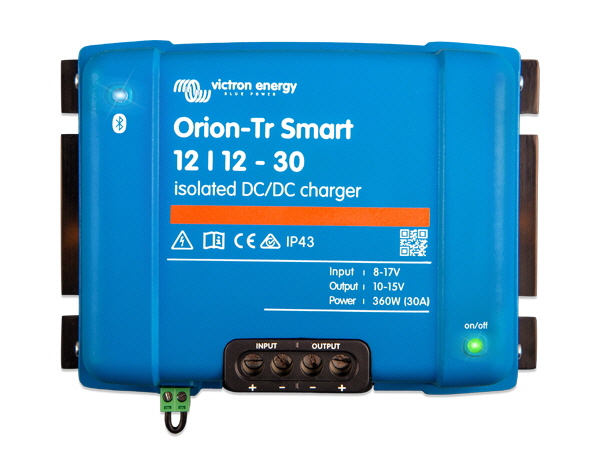 Orion-Tr Smart 12/12V-30A Isolated DC-DC Charger
