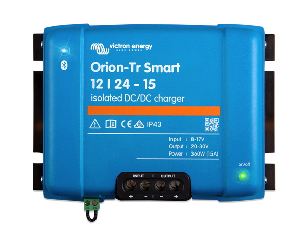 Orion-Tr Smart 12/24V-15A Isolated DC-DC Charger