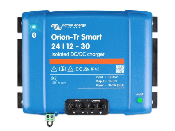 Orion-Tr Smart 24/12V-30A Isolated DC-DC Charger