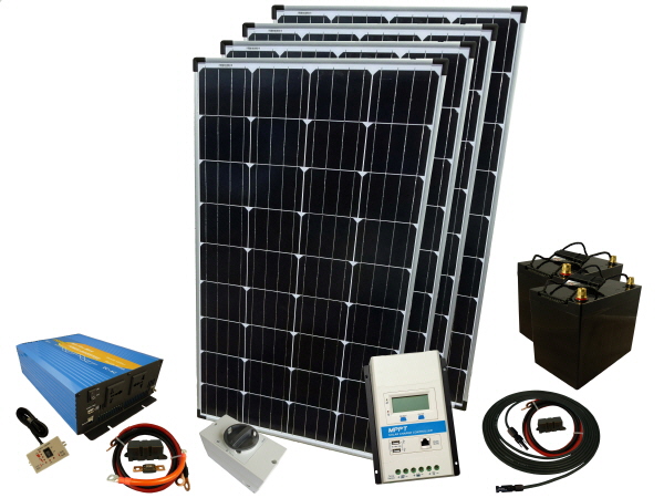 24v Off Grid Solar Kits With Batteries Sunshine Solar