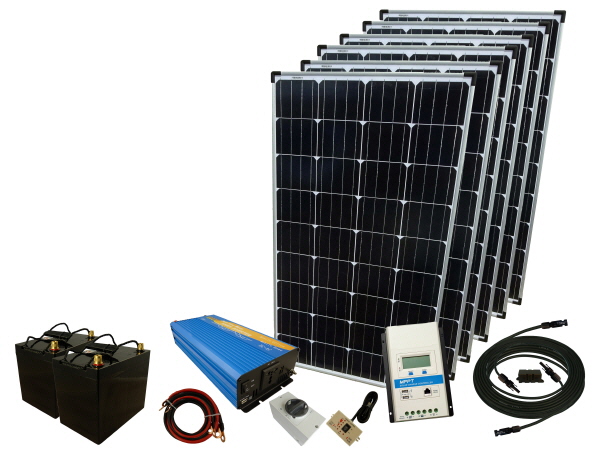 24V - Off Grid Solar Kits with Batteries - Sunshine Solar