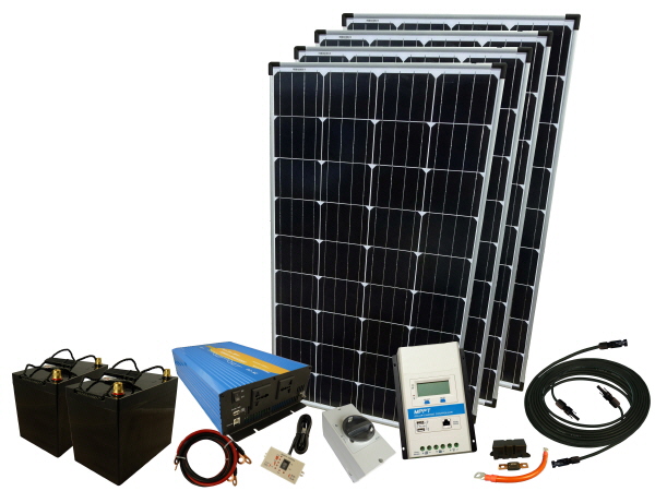 24V - Off Grid Solar Kits with Batteries - Sunshine Solar